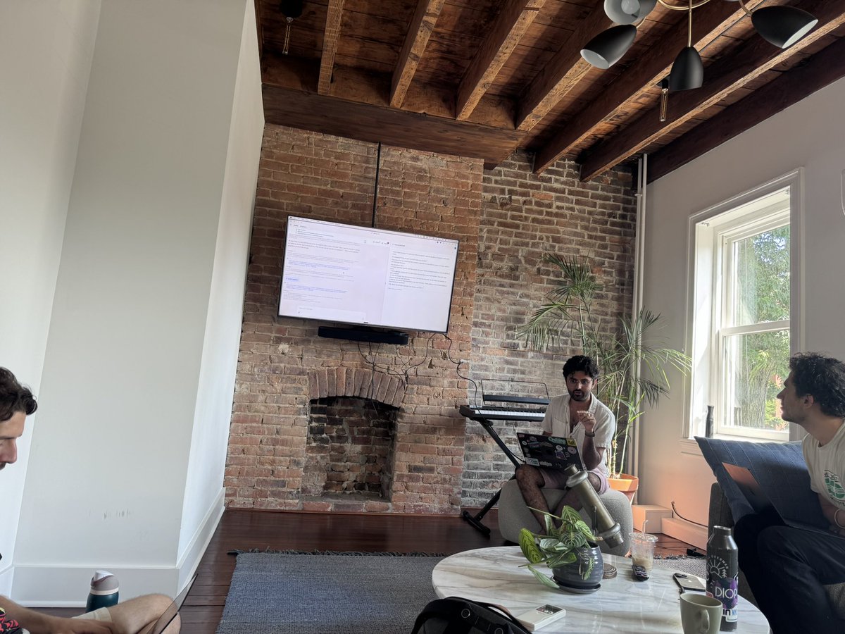 Dan Shipper 📧 (@danshipper) on Twitter photo demoing Spiral v3 at the <a href="/every/">Every 📧</a> office demoing Spiral v3 at the <a href="/every/">Every 📧</a> office