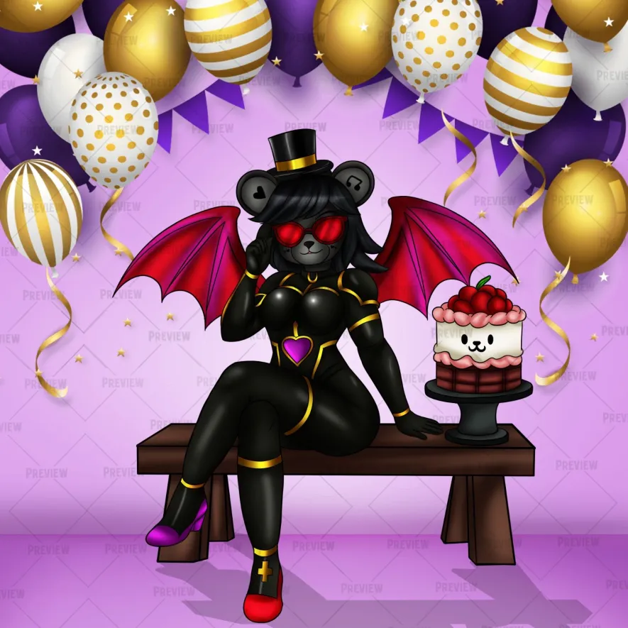 Commission for <a href="/Musicaldead393/">Musicaldead</a> 

Happiest birthday friend. I hope you enjoy your day. 🎂🥳