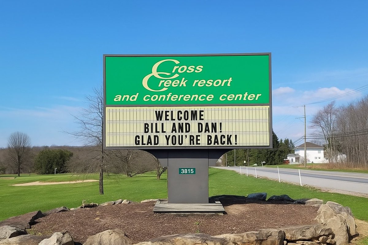 After a few years away, the hospitality at Cross Creek is outstanding! 😆