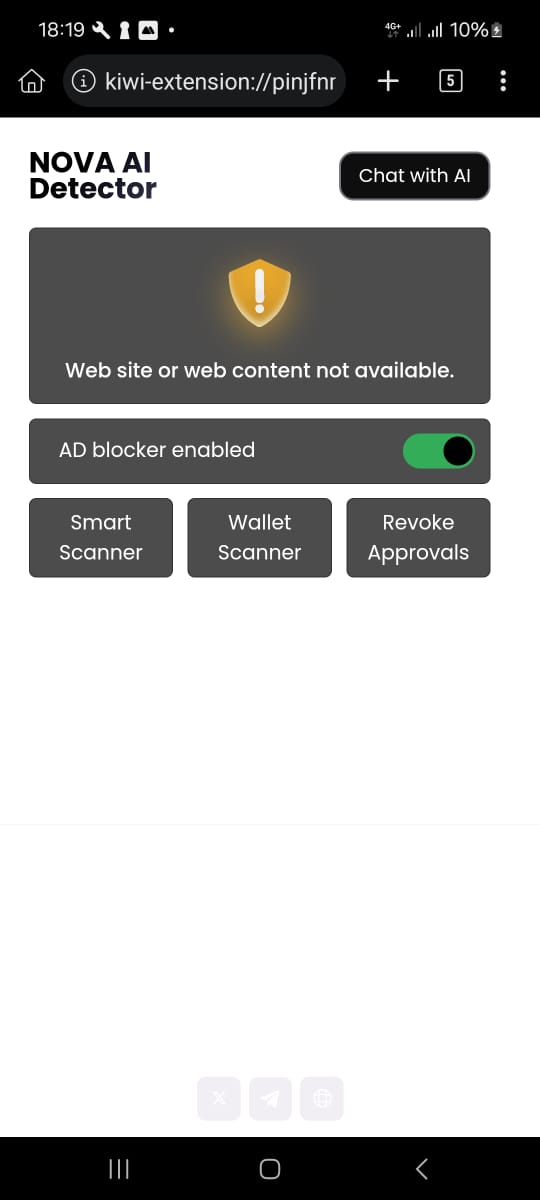 Mosh (@kingmosh__) on Twitter photo Nova AI spots shady contracts before you sign—legendary tool. It is always one step ahead in order to keep you secured
#NovaAi
<a href="/GalaxyhubAI/">Galaxyhub Labs</a>
chromewebstore.google.com/detail/nova-ai… Nova AI spots shady contracts before you sign—legendary tool. It is always one step ahead in order to keep you secured
#NovaAi
<a href="/GalaxyhubAI/">Galaxyhub Labs</a>
chromewebstore.google.com/detail/nova-ai…