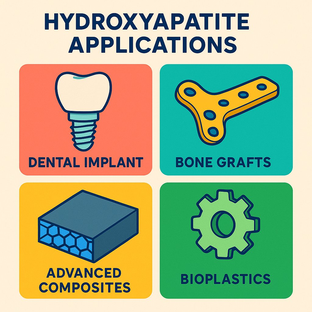 DanielNorero's tweet image. This mineral — hydroxyapatite — is expensive, biocompatible, and essential in:

• Dental &amp;amp; orthopedic #implants
• #Bone #grafts
• Advanced composites
• #Bioplastics alternatives

🧪 The global market could surpass $3.5 billion by 2030.