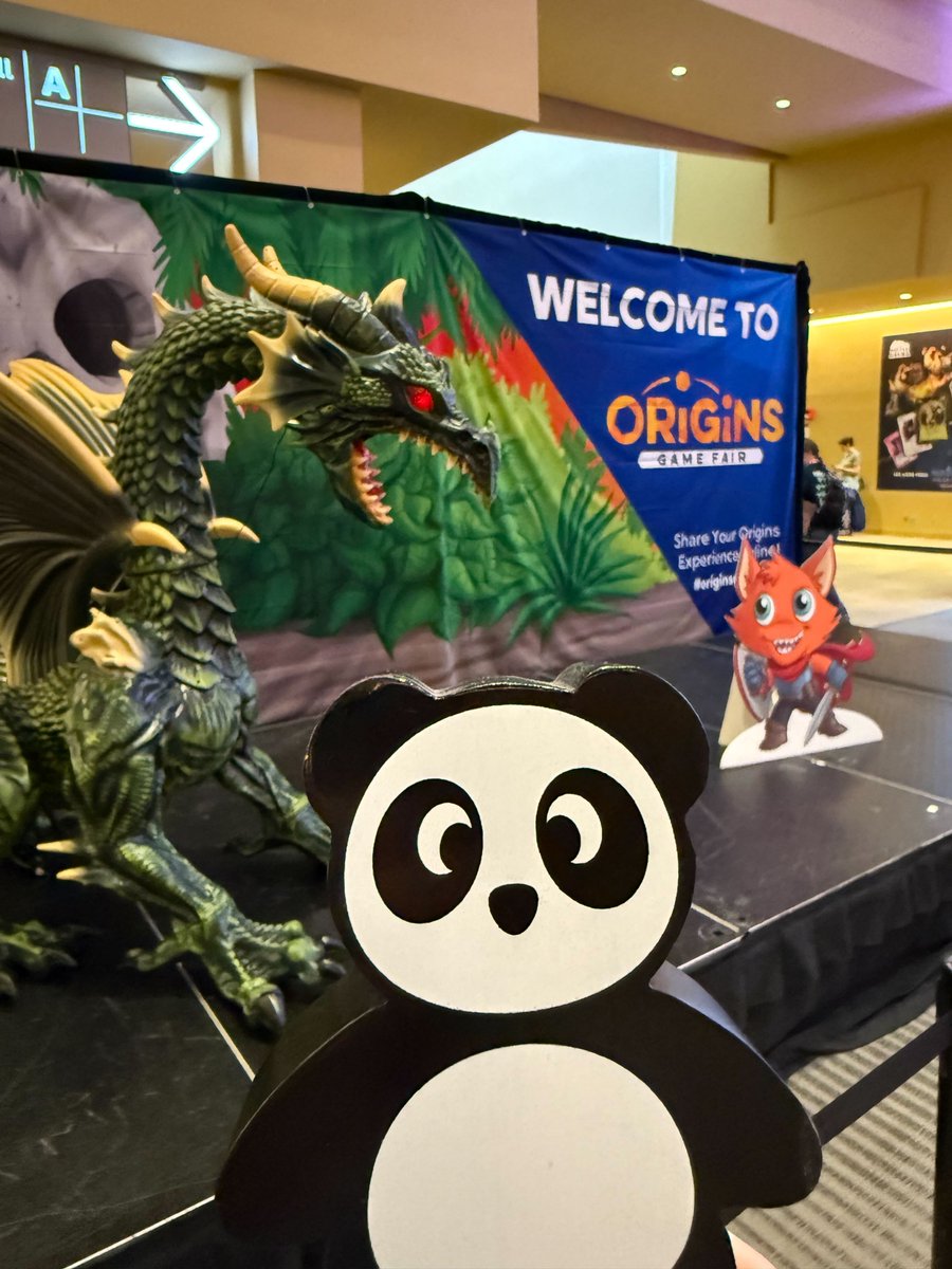 pandagm's tweet image. Yay! We are at #Origins2025! I've stopped by the #Unpub playtesting room to check out some great games in progress. What should I see next?