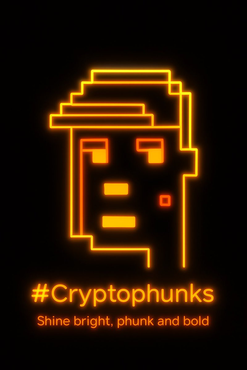 Good evening 💤 

Phunks are iconic 🔥 ✊

#cryptophunks #neon
