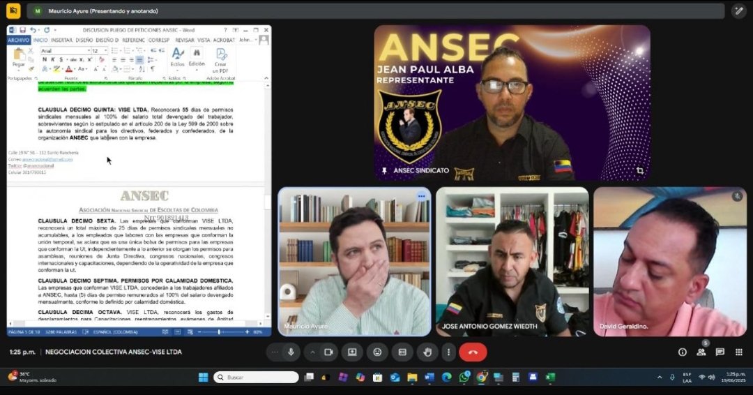 Asociación Nacional Sindical Escolta De Colombia tweet media