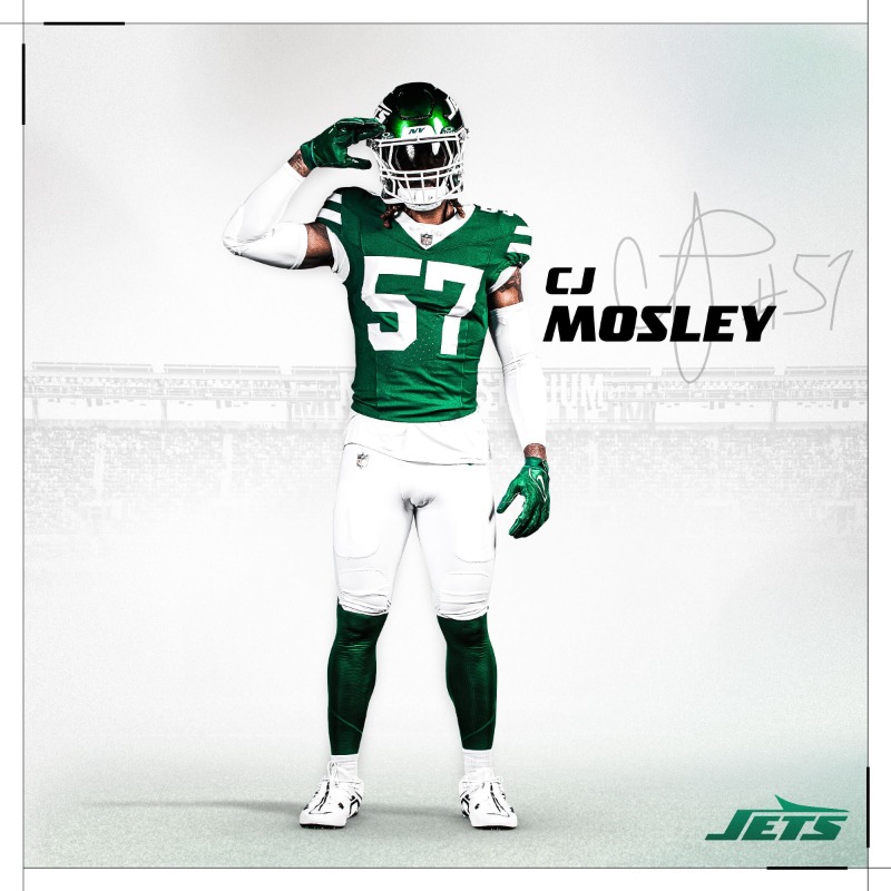 nyjets's tweet photo. Forever a leader. Congrats on a great career, @TreyDeuce32RTR 🫡