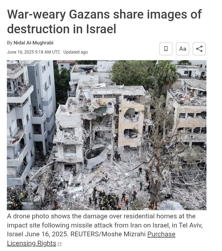 When an Israeli supports the existential war to dismantle Hamas, they’re called “genocidal.”

When a Gazan cheers missiles slamming into Israeli homes and hospitals, they’re called “war-weary.”