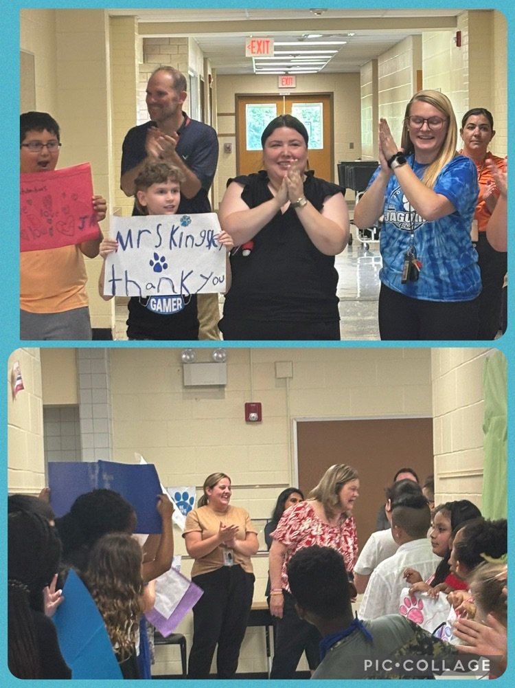 John Adams School (@jadamsschool) on Twitter photo Today we celebrated Principal Kingsley’s retirement from <a href="/JAdamsSchool/">John Adams School</a>. The staff and students showed their LOVE for Mrs. Kingsley with a “clap out." We love you Mrs. Kingsley & we wish you a wonderful retirement. 🐾 #TrueNorthBrunswick #YayJA #GoJaguars Today we celebrated Principal Kingsley’s retirement from <a href="/JAdamsSchool/">John Adams School</a>. The staff and students showed their LOVE for Mrs. Kingsley with a “clap out." We love you Mrs. Kingsley & we wish you a wonderful retirement. 🐾 #TrueNorthBrunswick #YayJA #GoJaguars