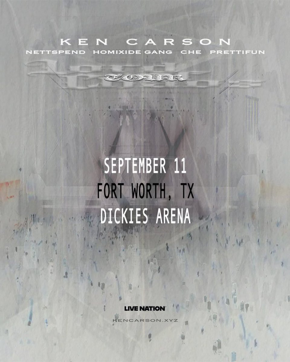 Che Nettspend &amp; Prettifun opening for Ken Carson Lord of Chaos Tour.