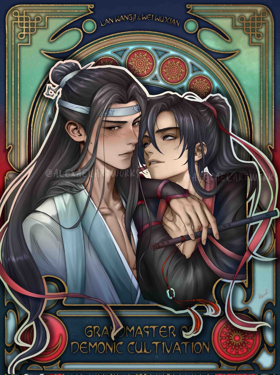 Wei Wuxian x Lan Wangji from MDZS in my style, hope you like it! Stay tuned in September! 🤭✨️

#wangxian
#mdzs #mxtx #danmei