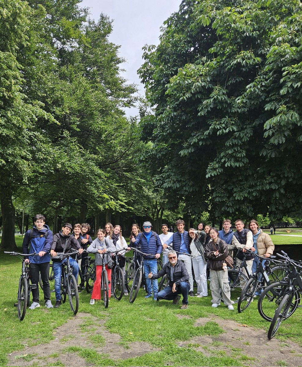 🎓 Our IB DP1 students are back from the Netherlands after visiting 12 unis 🇳🇱 — from Erasmus to TU Delft, Leiden to Breda! Biking in The Hague 🚲, meeting alumni 💬, &amp; bonding as a team 🤝. A week of learning, laughter &amp; planning for the future! #IBLife #StudyAbroad #FutureReady