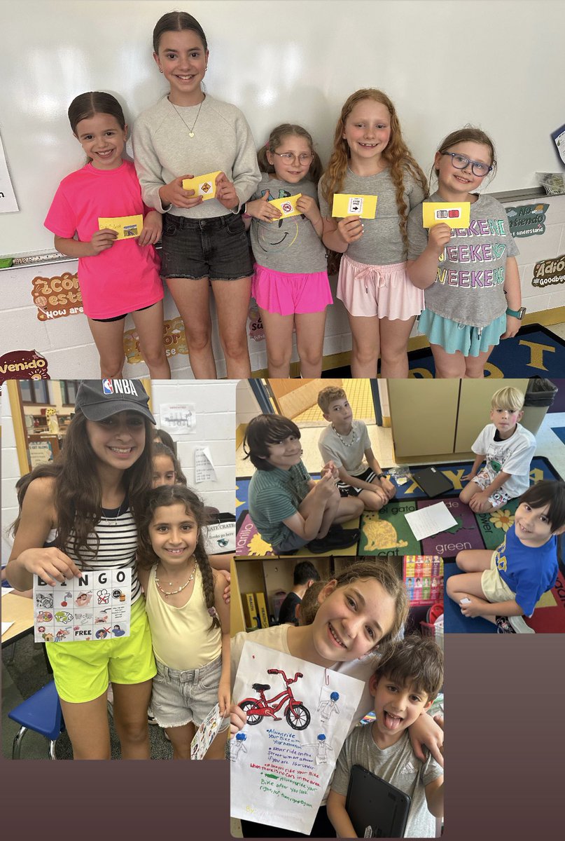 Colts Neck Health (@coltsneckhealth) on Twitter photo Conover campus collab!๐ค๐ป The 5th grade prepared mini lessons to share w/ 2nd grade abt bike safety & germs ๐ฒ I love the creative ways 5th grade used to connect with the younger ones! Also fun to see all the siblings in these groups!
<a href="/ConoverRoadES/">CRES</a>
<a href="/ConoverPrimary/">Conover Road Primary</a>
<a href="/CNSchools/">Colts Neck Schools</a> Conover campus collab!๐ค๐ป The 5th grade prepared mini lessons to share w/ 2nd grade abt bike safety & germs ๐ฒ I love the creative ways 5th grade used to connect with the younger ones! Also fun to see all the siblings in these groups!
<a href="/ConoverRoadES/">CRES</a>
<a href="/ConoverPrimary/">Conover Road Primary</a>
<a href="/CNSchools/">Colts Neck Schools</a>