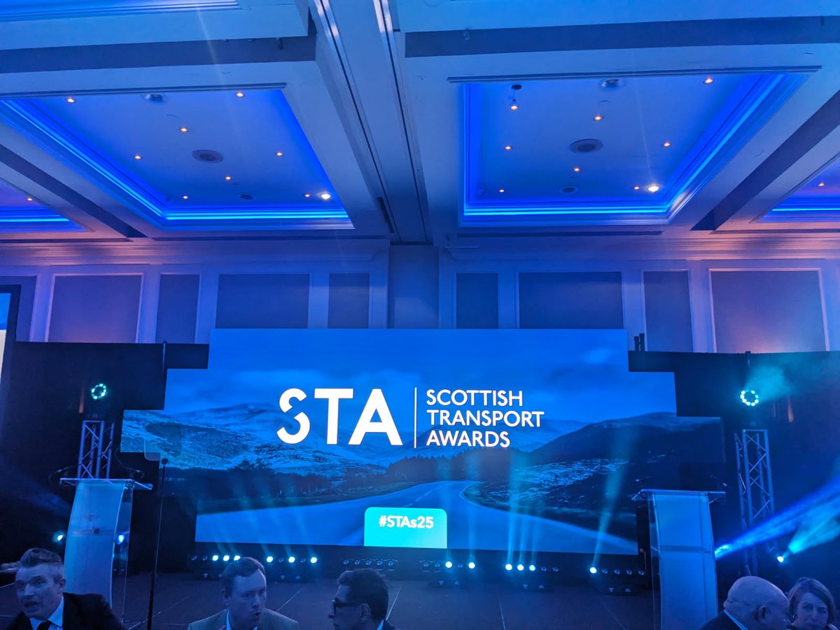 We're delighted to be in attendance for The Scottish Transport Awards 2025! Jointly nominated for the A Wee Walk Works Wonders Campaign with <a href="/TransformScot/">Transform Scotland</a> &lt;3 Let's hope we win! 🏆