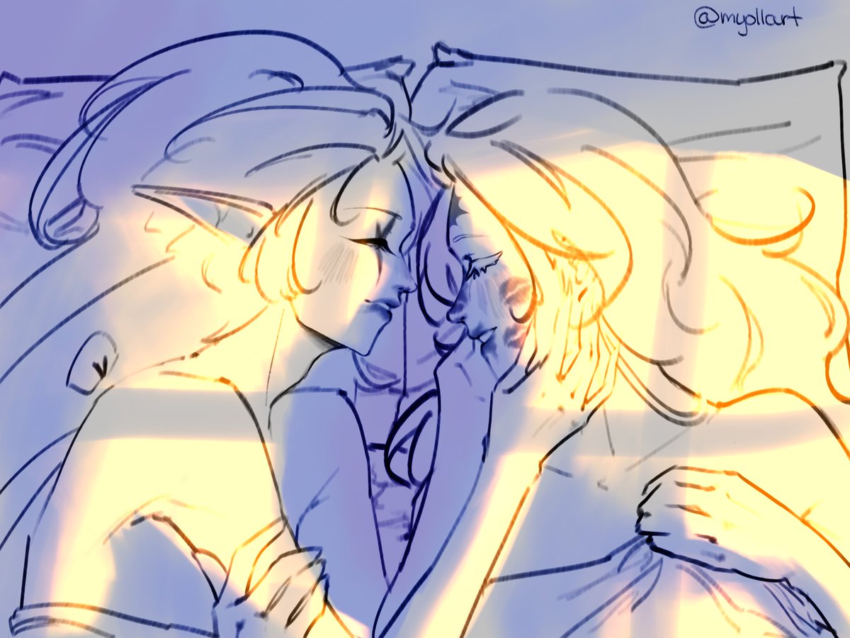 myollart's tweet photo. morning kisses
#shadowvanilla https://t.co/gWhIWSL7C2