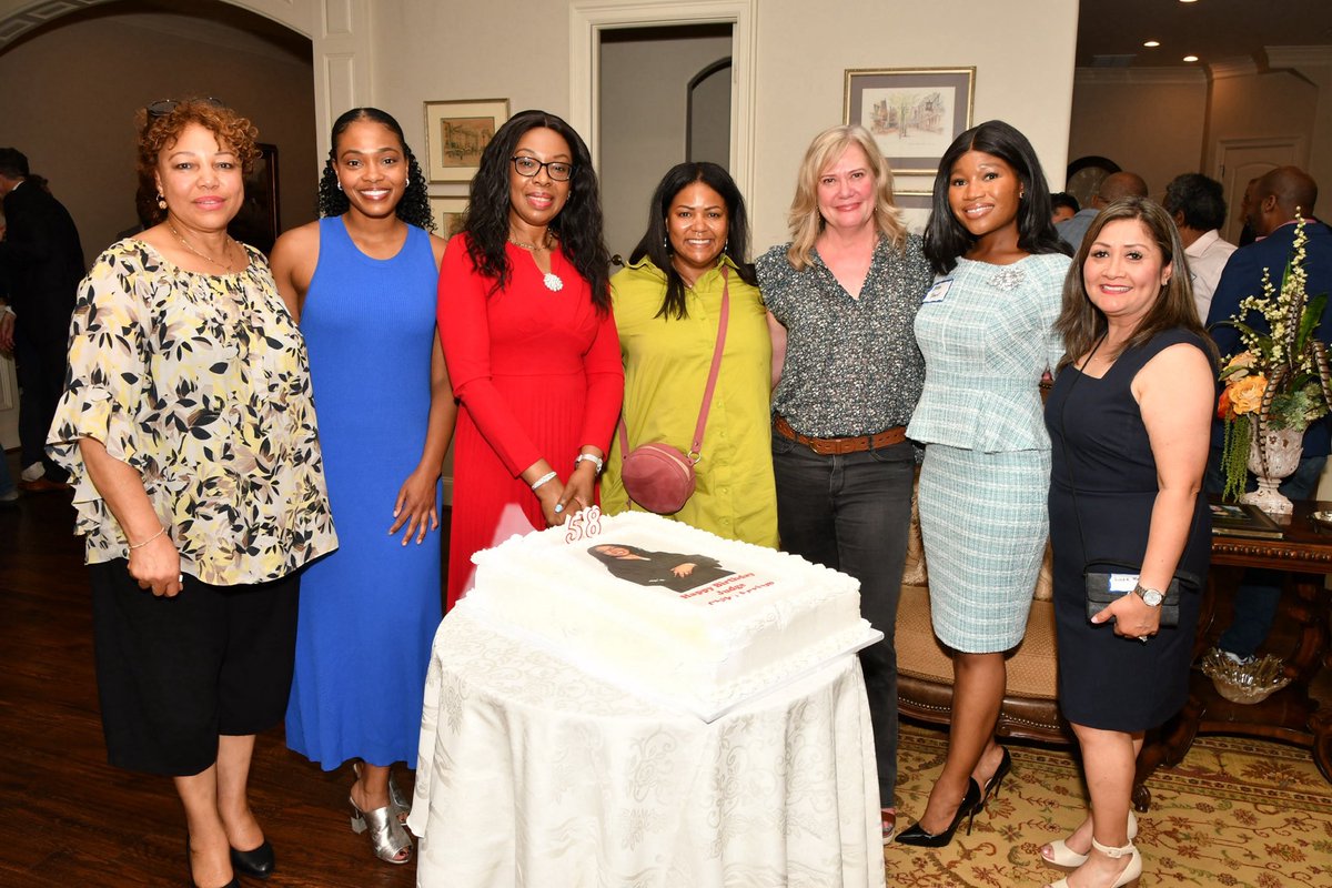 Chika4Judge's tweet photo. My Re-Election Campaign Kickoff and Birthday Party was a blast! My gratitude to my gracious hosts, Randall and Lori Isenberg, friends, colleagues and supporters who attended or donated online, and to my awesome campaign manager, Jeff Dalton and Team.❤️ https://t.co/9wu6pUQs7V