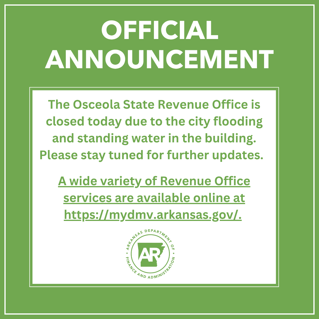 Arkansas Department of Finance and Administration (@arkansasdfa) on Twitter photo 