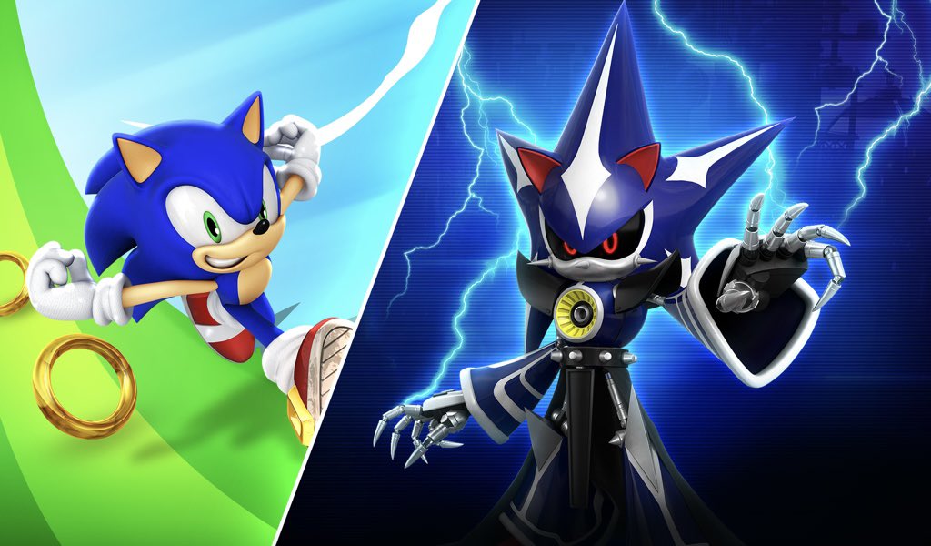 SonicMobileNews's tweet image. Neo Metal Sonic is now available in Sonic Dash!