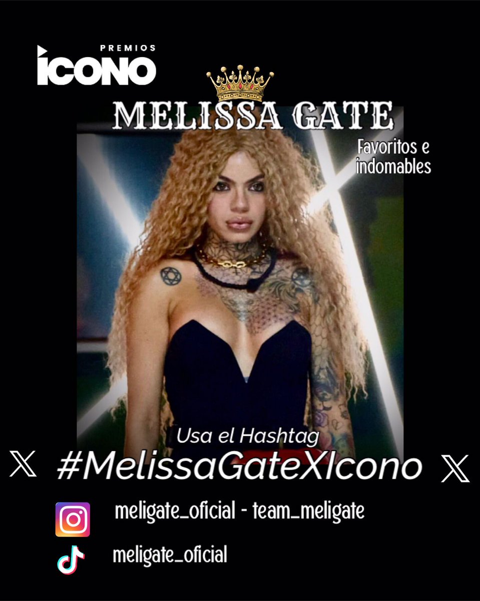 #MelissaGatexIcono