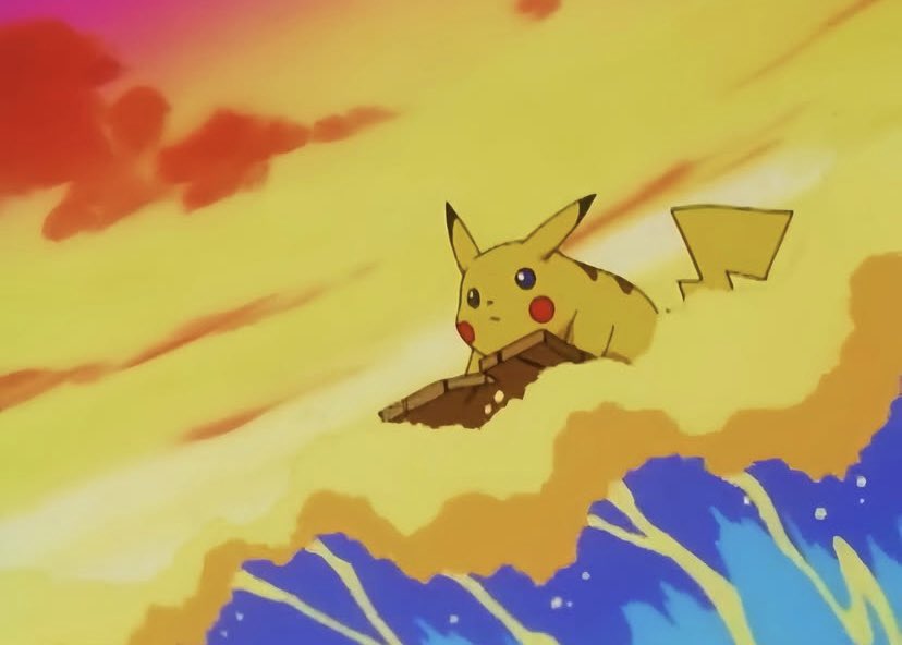 Surfing Pikachu 🌊⚡️