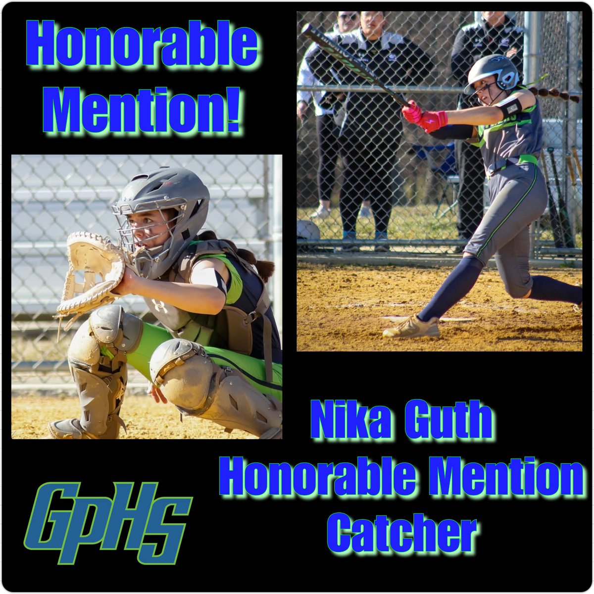 GPHS_softball (@softball_gphs) on Twitter photo We are so proud of our players!!! Our first year as a varsity program and <a href="/PamelaPerez2027/">Pamela Perez</a> made first team all county for infield!!! She deserves every bit of that honor!! And Nika being named as an honorable mention! It's a great day to be a panther!! We are so proud of our players!!! Our first year as a varsity program and <a href="/PamelaPerez2027/">Pamela Perez</a> made first team all county for infield!!! She deserves every bit of that honor!! And Nika being named as an honorable mention! It's a great day to be a panther!!