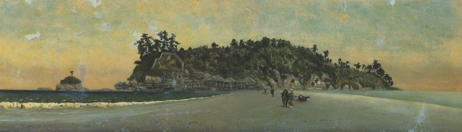 Enoshima, by Takahashi Yuichi, 1873-1876