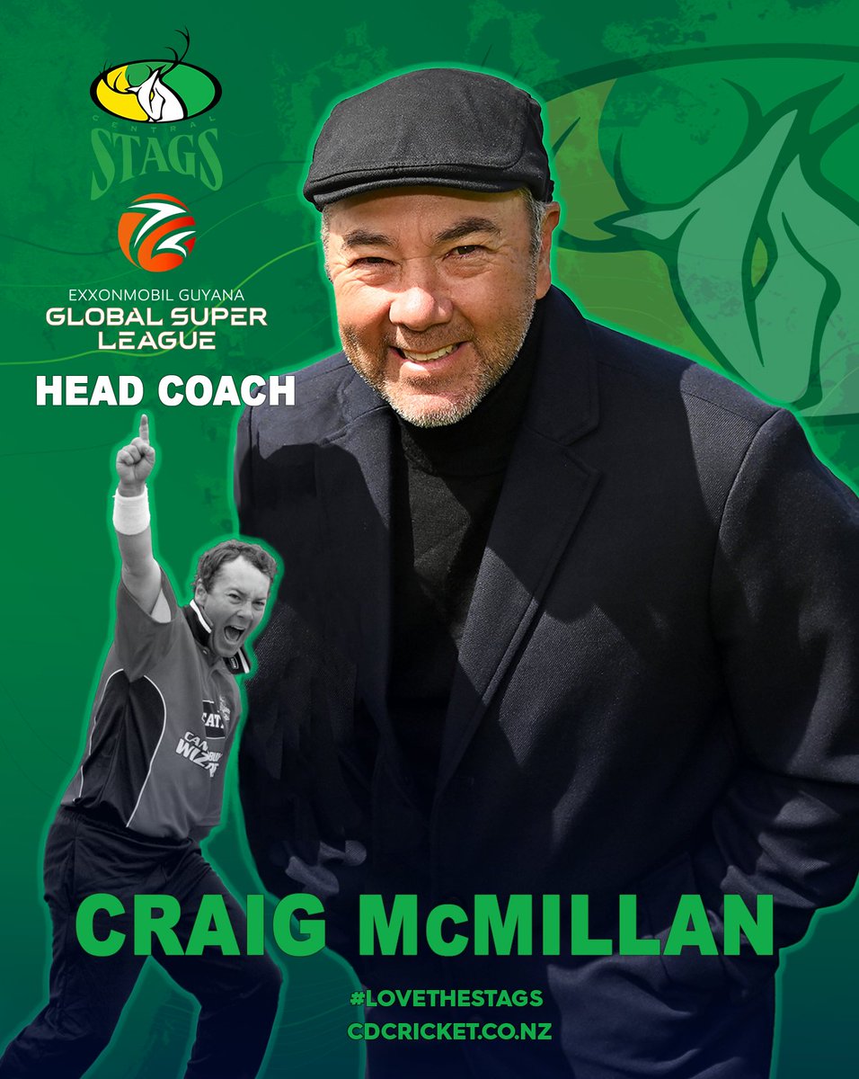 Central Stags π (@centralstags) on Twitter photo π Welcome back, πππππ ππππππππ
With regular Stags T20 coach BEN SMITH unavailable, <a href="/BLACKCAPS/">BLACKCAPS</a> legend Macca joins us as our Head Coach for the @gslt_20 in Guyana, next month π¦
π©π©π© #LOVETHESTAGS
π©π©π© #GLT20
π©π©π© #GLOBALSUPERLEAGUE π Welcome back, πππππ ππππππππ
With regular Stags T20 coach BEN SMITH unavailable, <a href="/BLACKCAPS/">BLACKCAPS</a> legend Macca joins us as our Head Coach for the @gslt_20 in Guyana, next month π¦
π©π©π© #LOVETHESTAGS
π©π©π© #GLT20
π©π©π© #GLOBALSUPERLEAGUE