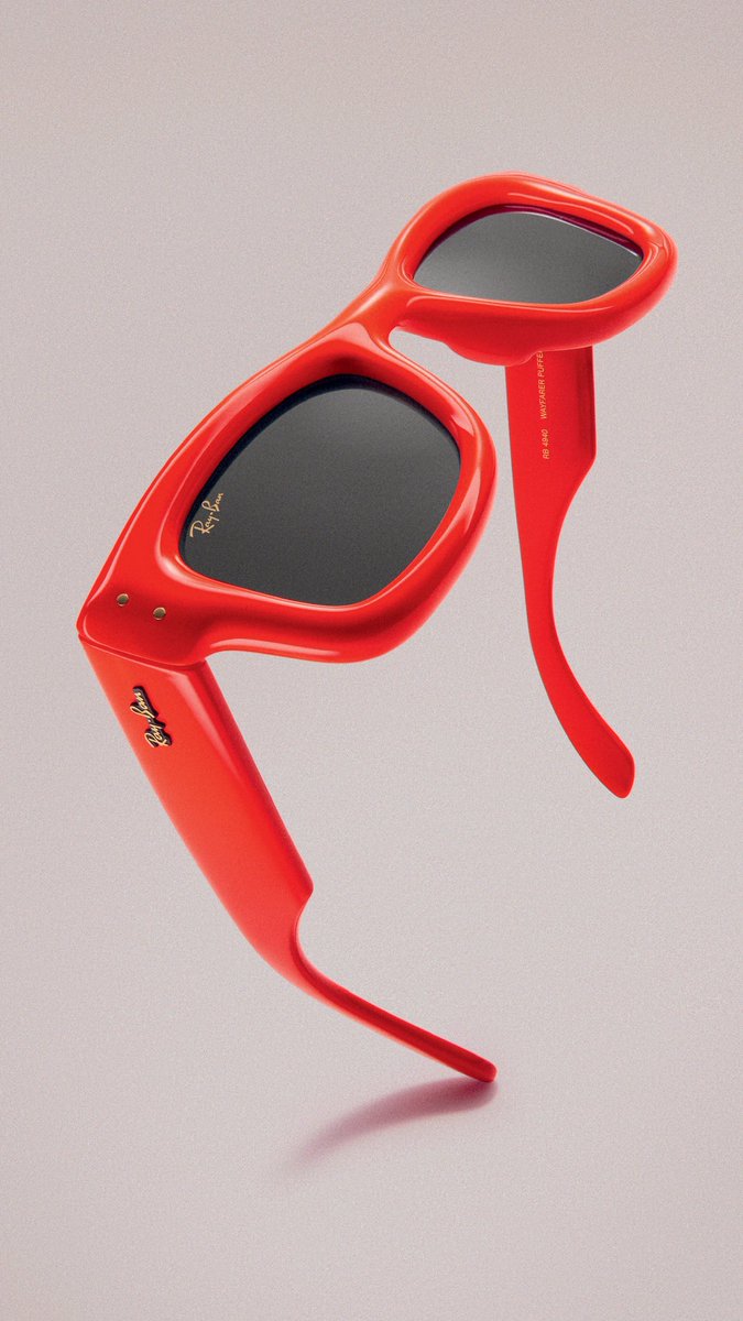 Blending art, fashion, culture, and the unstoppable vision of A$AP Rocky, the Wayfarer Puffer transforms sunglasses into wearable art. Inflated with the artful fantasy of Ray-Ban’s Creative Director, A$AP Rocky, it reinvents the iconic silhouette with bold imagination. 

Wayfarer