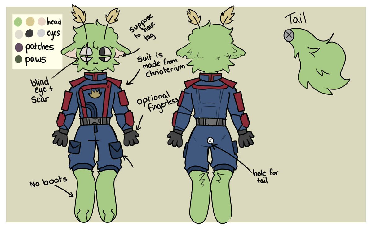 whosrosetinted's tweet image. Here is Scout&apos;s Character Sheets and Basic Lore Sheet !!

#oc #oclore #gotg