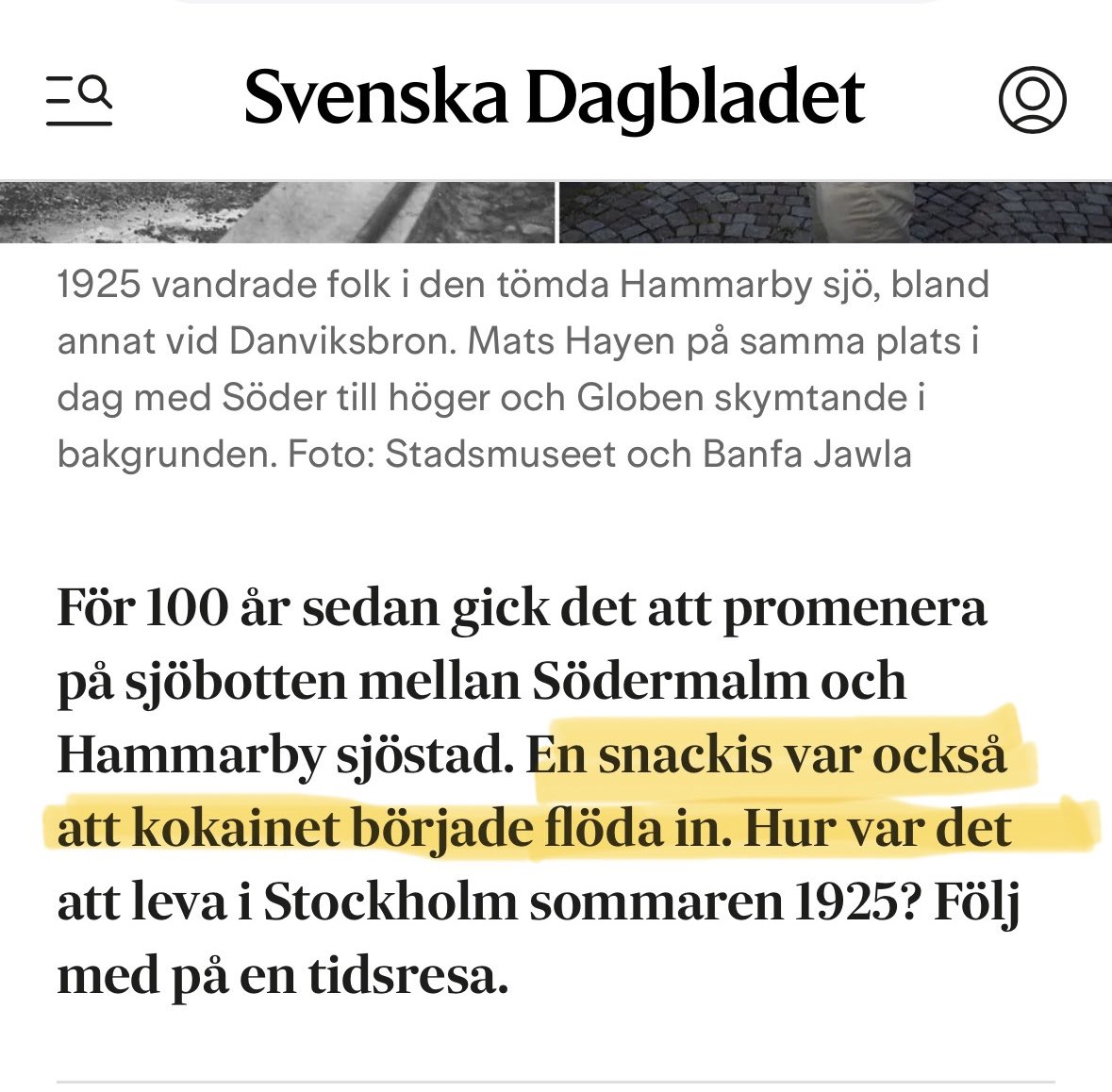 100-årsjubileum för laddet i Stockholm. Firas med borre varje helg hela året 🥳