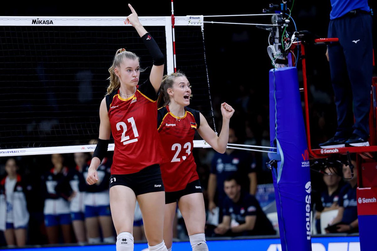 JUST IN: 🇩🇪 Germany secures their fourth win (4-2), handing 🇷🇸 Serbia their sixth straight loss (0-6): 25-20, 23-25, 25-17, 25-23. Serbia remains the only winless team so far in #VNL2025.

#volleyball
📸 Volleyball World