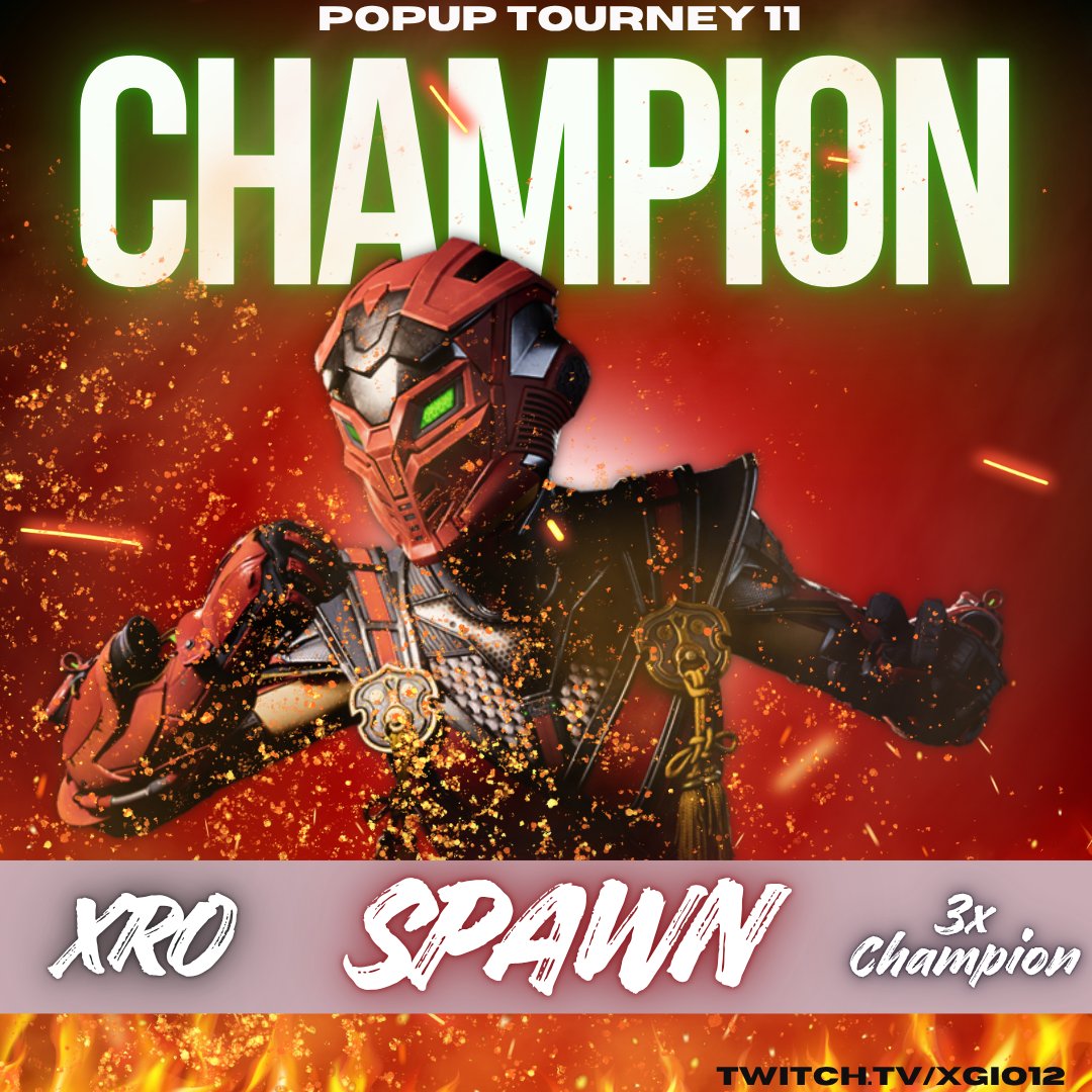 With a shocking ending <a href="/SpawnX_/">XRO | SpawnX</a> brought the heat throughout! SPAWN TAKES THE 11th POPUP!