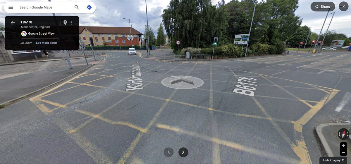 LukeHew's tweet photo. This yellow box junction on Kirkmanshulme Lane and Mount Road has brought in £249,225 alone since April 2024. https://t.co/Vs8gOOTkvD