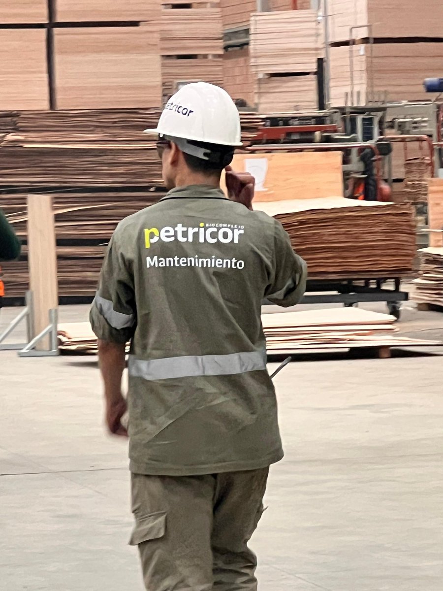 FepamaPy's tweet photo. 🌳 En el #DíaDelÁrbol y la #SemanaDeLaMadera, directivos de #FEPAMA e @InfonaPy visitaron el Biocomplejo Petricor en Caazapá.
Con USD 8,5 millones de inversión, produce madera de eucalipto reforestado, genera +130 empleos y exporta el 80%. 🌱
#MaderaSostenible https://t.co/4nTO4Gi1qu