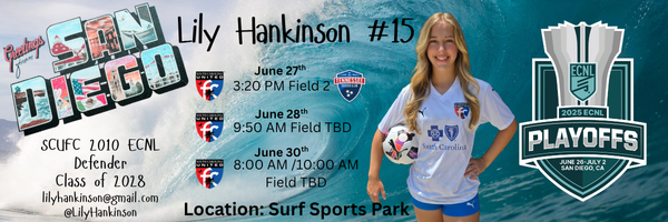 Eager to complete at the ECNL Playoffs in San Diego next week! ☀️🌊🌴Ready to showcase my skills with my 2010 SCUFC team! <a href="/tikitakaklu/">Tomasz Kluszczynski 🇵🇱/🇺🇸</a> <a href="/TannerOsborne27/">Tanner Osborne</a> <a href="/ImYouthSoccer/">ECNL/GA/Recruiting/College Soccer</a> <a href="/SCUnited_FC/">SC United FC</a> <a href="/TopDrawerSoccer/">TopDrawerSoccer</a> <a href="/TheSoccerWire/">SoccerWire</a> <a href="/PrepSoccer/">Prep Soccer ⚽️</a>