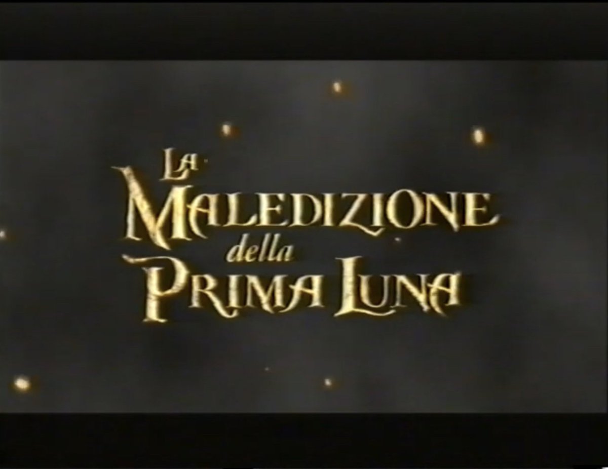 LocaliseLibrary's tweet image. When the first "Pirates of the Caribbean" film was released in Italy, it was presented as La Maledizione della Prima Luna. This is also reflected on the original localization. However, on later releases, the franchise title was added, and the localization was redone.