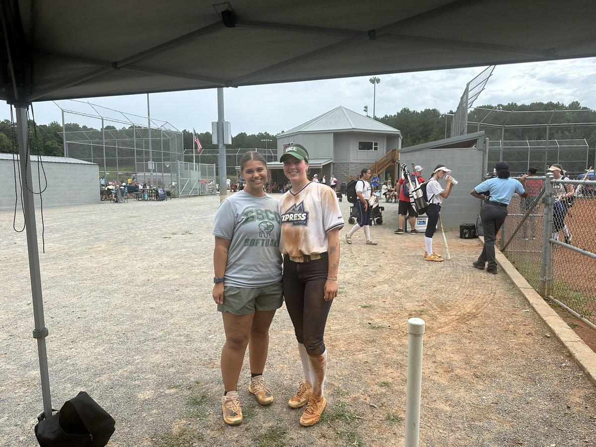 Enterprise State CC Softball (@enterprisestsb) on Twitter photo Coach Zoe on the road this Week and Weekend at Southern Showcase! 
Got to see incoming Freshman, Bri this weekend too! Coach Zoe on the road this Week and Weekend at Southern Showcase! 
Got to see incoming Freshman, Bri this weekend too!