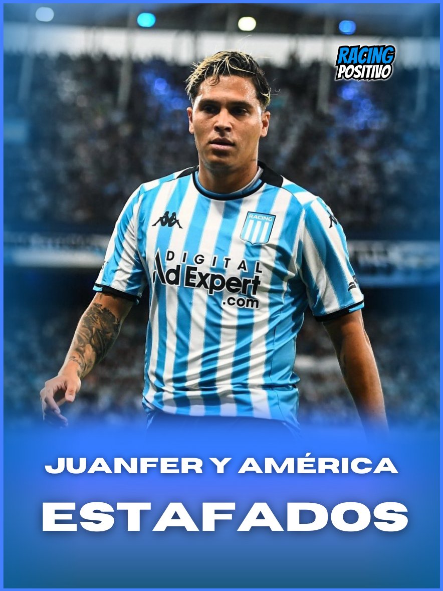 Racing Positivo (@rpositivook) on Twitter photo Según el periodista <a href="/PSierraR/">Pipe Sierra</a> JuanFer Quintero y América de Cali habrían sido ESTAFADOS por un INVERSOR COLOMBIANO y PODRÍA SALIR DEL CLUB.
👉 El inversor se había comprometido a pagarle un bono de USD 3.5M para comprar el pase del enganche.
¿Lo traerías a Racing? Según el periodista <a href="/PSierraR/">Pipe Sierra</a> JuanFer Quintero y América de Cali habrían sido ESTAFADOS por un INVERSOR COLOMBIANO y PODRÍA SALIR DEL CLUB.
👉 El inversor se había comprometido a pagarle un bono de USD 3.5M para comprar el pase del enganche.
¿Lo traerías a Racing?