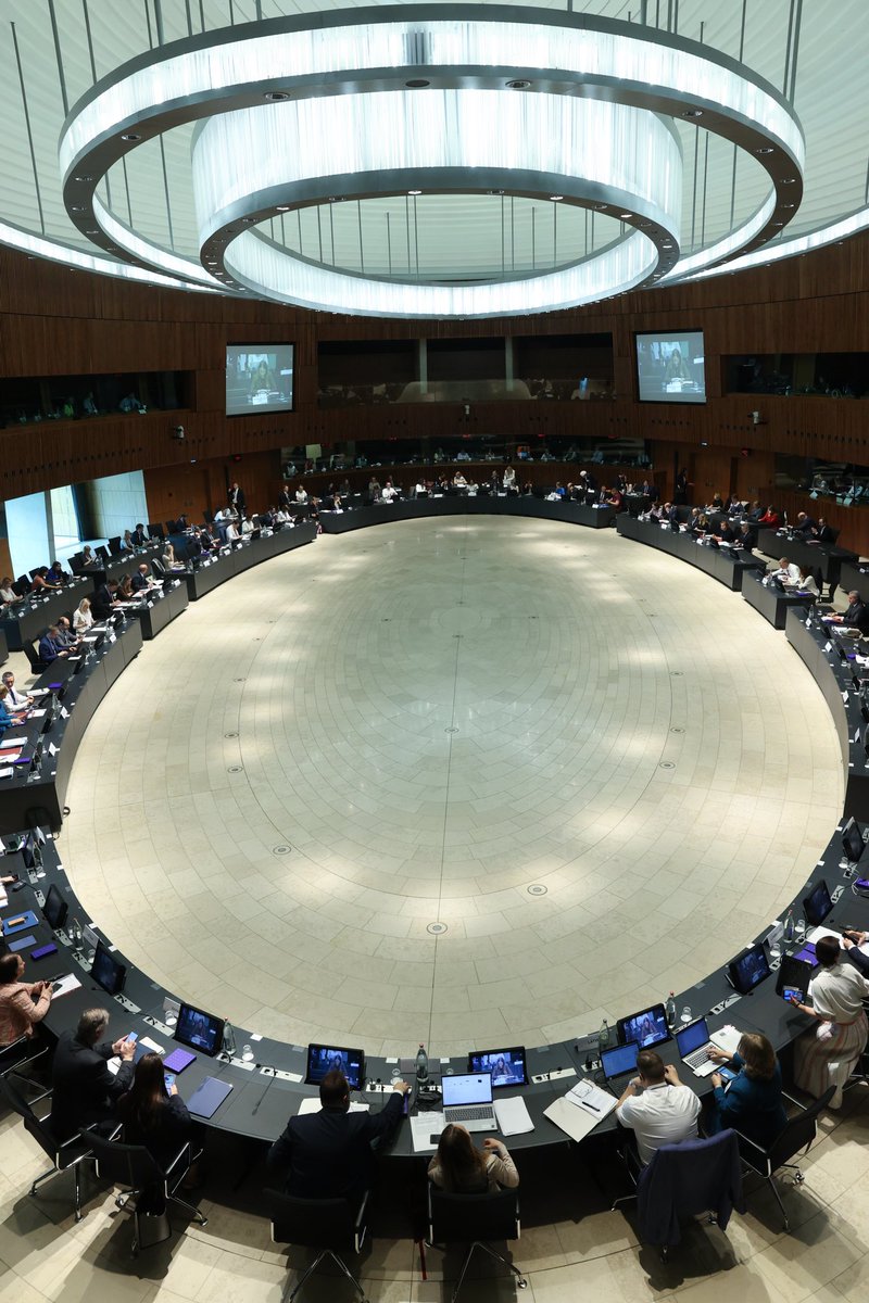 LVinEU's tweet photo. Today at the #EPSCO meeting, 🇱🇻 supported the Council’s general approach to the Traineeships Directive, which will establish fairer conditions for trainees and prevent illegal situations. Additionally, today’s #EPSCO Council approved the 2025 European Semester Spring Package and two important Council conclusions on the greater involvement of older people in the labor market and gender equality in the context of artificial intelligence.