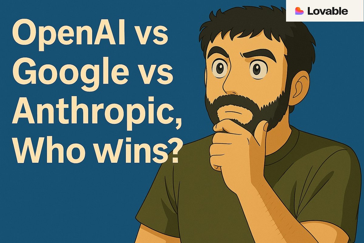 GauravAILab's tweet photo. Just tackled the @lovable Challenge, building an AI Meme Generator to compare @OpenAI , @AnthropicAI & @Google models on Lovable to crown the AI Meme Lord!  Tested speed, creativity, quality & the final product from the perspective of an end user. Google’s Gemini definitely stole the show for me—been super impressed with it lately! Wish @grok was integrated in the text-to-code tools; it’d crush this 😄. Full video here:  https://t.co/19Nl667yMZ 
#AI #MemeGenerator #Tech #Gemini #Coding #lovable #openai #anthropic