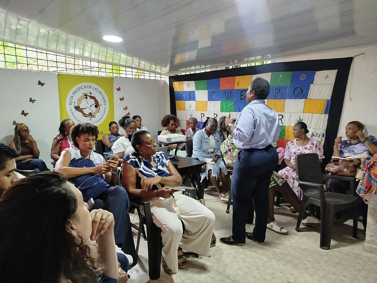 RutaPacificaM's tweet photo. Apertura del Centro Integral de Autoprotección y Cuidados para las Mujeres Víctimas de Violencias - CIACMURU en el departamento de Chocó.
📍Quibdó - Barrio Tomás Pérez - Calle 31 # 7-99
#LibresDeViolencias https://t.co/dHvCO50FD0