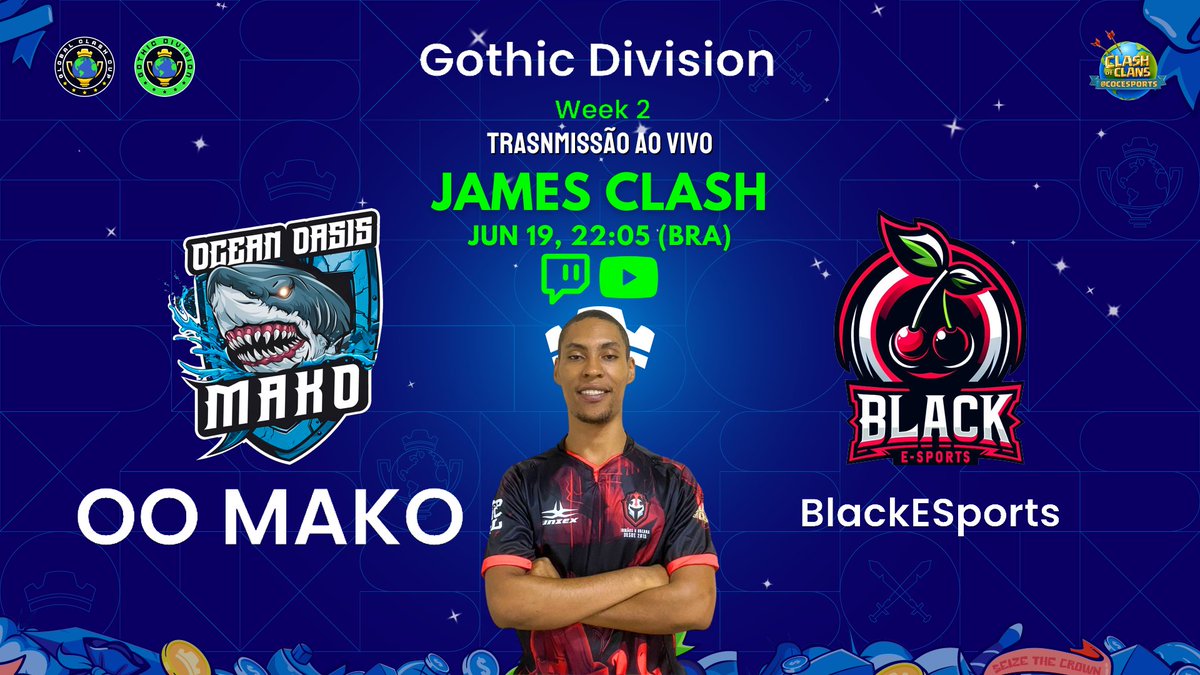 Hoje vamos com essa épica batalha, aja coração amigos❤️. Compartilhe este post e venha torcer com agente😉

Iniciaremos às 22:05h🇧🇷

Youtube: youtube.com/live/0xagDjWcM…

Twitch: twitch.tv/jamesclashbr

<a href="/GlobalClashCup/">Global Clash Cup</a>