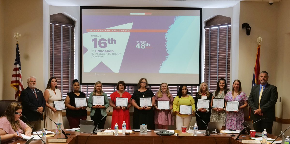 MS Dept of Education (@missdepted) on Twitter photo 📘Today, the State Board of Education recognized the second group of Literacy Coach Academy of Mississippi graduates. LCAM is a professional development program launched in 2023 that provides the MDE literacy coach training to educators. #MsEdu 📘Today, the State Board of Education recognized the second group of Literacy Coach Academy of Mississippi graduates. LCAM is a professional development program launched in 2023 that provides the MDE literacy coach training to educators. #MsEdu