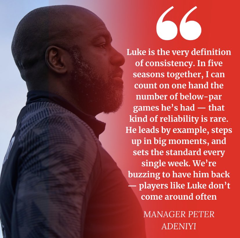 CarshaltonA_FC's tweet image. 🗣️ “Luke is the very definition of consistency” 

Pete 🤝 Ready 

#CarshaltonAthletic #cafc #Robins