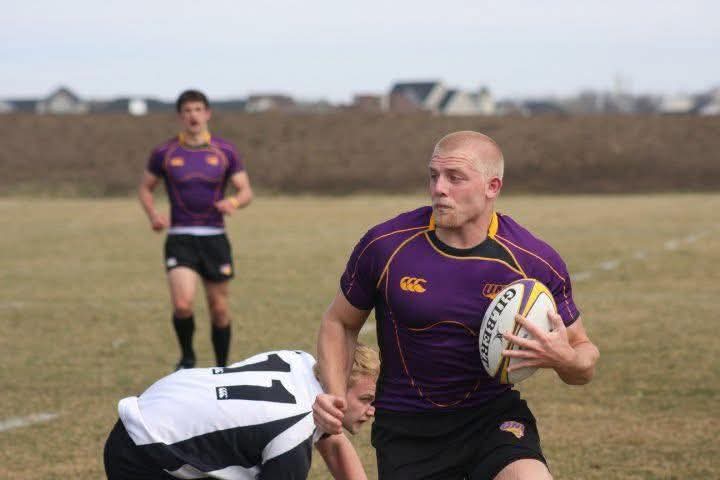 UNIMensRugby's tweet image. 🟣⚫️ Alumni Spotlight: Tyler Nugent
Years played: 2008–2010. Tyler was a force in the forward pack, locking down the scrum as an 8-man and lock. 
His favorite memory? His first newbie lift! 
#PantherPride #UNIRugby #AlumniSpotlight