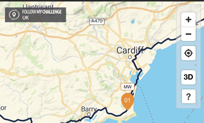 Molly’s almost at Barry Island already. Lush followmychallenge.com/live/on-the-ed…