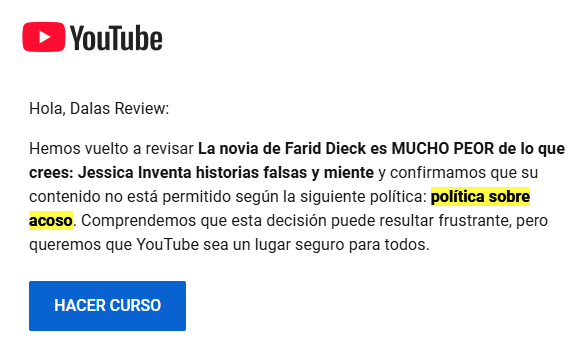 Dalas Review 🍞🐝🎖 (@dalasreview) on Twitter photo Absoluta y completa SINVERGÜENCERÍA <a href="/TeamYouTube/">TeamYouTube</a>
Que haya vídeos (y canales enteros) que os he reportado que filtran hasta la DIRECCIÓN de mis familiares y os haya SUDADO LA PUTA POLLA pero en cambio le hago UN VÍDEO haciendo chistes a UN YouTuber que se dedica a exponer su vida Absoluta y completa SINVERGÜENCERÍA <a href="/TeamYouTube/">TeamYouTube</a>
Que haya vídeos (y canales enteros) que os he reportado que filtran hasta la DIRECCIÓN de mis familiares y os haya SUDADO LA PUTA POLLA pero en cambio le hago UN VÍDEO haciendo chistes a UN YouTuber que se dedica a exponer su vida