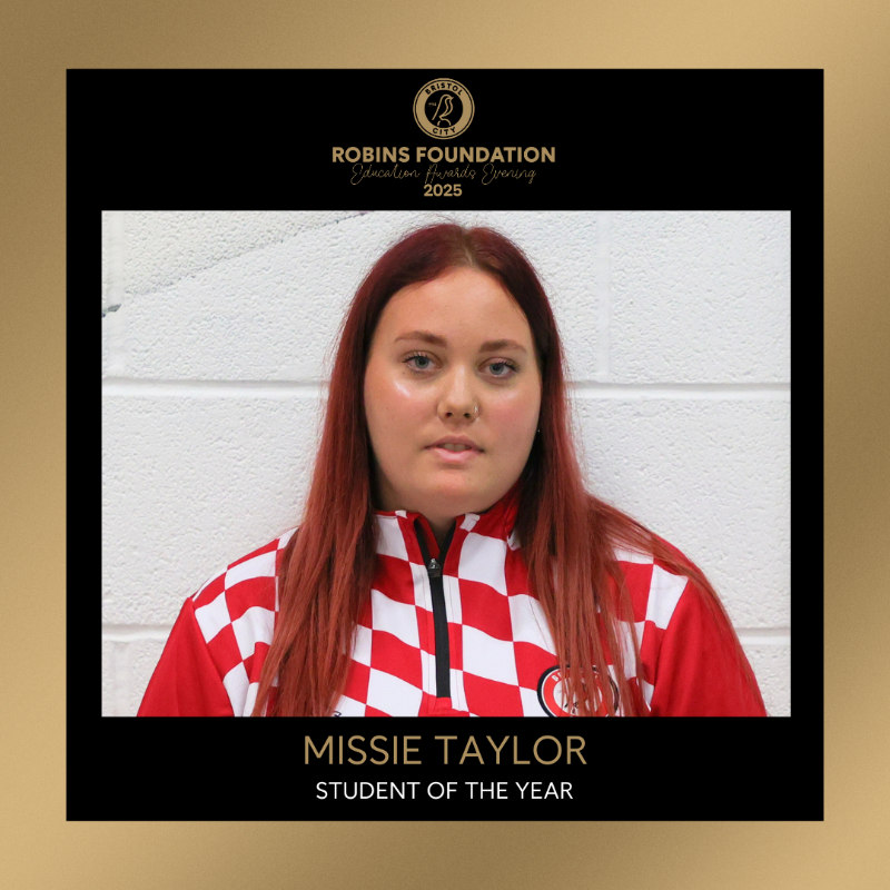 Congratulations Missie 🏆

#RobinsEducationAwards | <a href="/EducationRobins/">Robins Foundation Education</a>