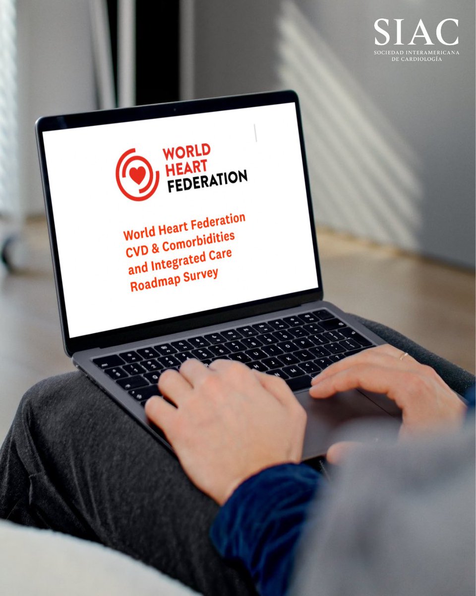SIAC (@siac_cardio) on Twitter photo 🫀 La <a href="/worldheartfed/">World Heart Federation</a> está construyendo el nuevo roadmap sobre enfermedades cardiovasculares, comorbilidades y atención integrada.
📣 ¡Tu voz es clave!
Súmate completando esta encuesta y ayudá a definir el rumbo de las políticas globales de salud cardiovascular.
👉 🫀 La <a href="/worldheartfed/">World Heart Federation</a> está construyendo el nuevo roadmap sobre enfermedades cardiovasculares, comorbilidades y atención integrada.
📣 ¡Tu voz es clave!
Súmate completando esta encuesta y ayudá a definir el rumbo de las políticas globales de salud cardiovascular.
👉
