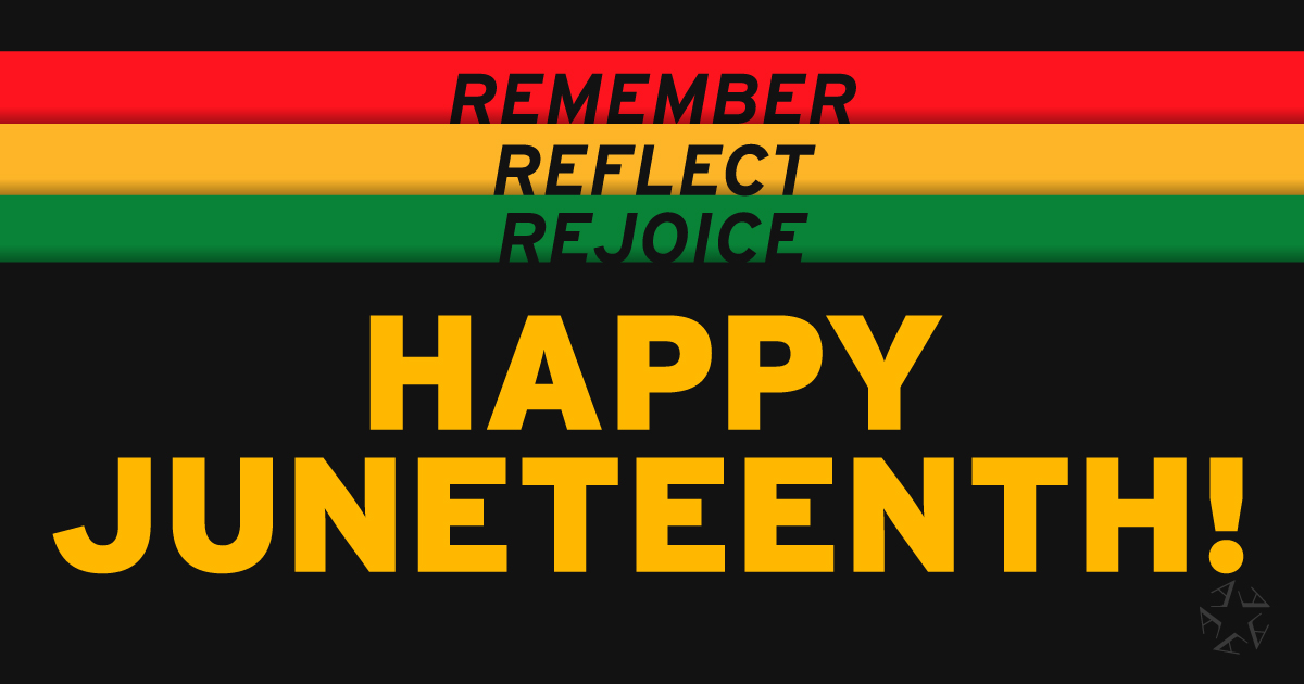 Today, we honor Juneteenth - a celebration of freedom, resilience and the ongoing pursuit of justice.

Let us reflect, learn and continue the work toward a more equitable future.
#Juneteenth #ArlingtonISD #FreedomDay