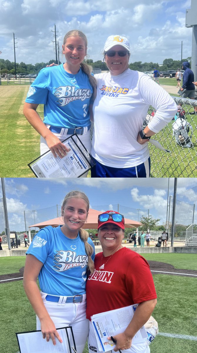Payten Bradley (@_paytenbradley) on Twitter photo I had a very good experience at the Hustle Elite Prospect Camp! Thank you to the coaches that came out!
<a href="/SanJacSoftball/">San Jacinto College Softball</a> <a href="/Fins_Softball/">Alvin Community College Softball</a> <a href="/sfa_softball/">SFA Softball</a> <a href="/RoadrunnerSB/">MSU Denver Softball</a> <a href="/BearkatsSB/">Sam Houston Softball</a> <a href="/LSUA_SB/">LSUA Softball</a> <a href="/FwoodSoftball/">Friendswood Mustang Softball</a> I had a very good experience at the Hustle Elite Prospect Camp! Thank you to the coaches that came out!
<a href="/SanJacSoftball/">San Jacinto College Softball</a> <a href="/Fins_Softball/">Alvin Community College Softball</a> <a href="/sfa_softball/">SFA Softball</a> <a href="/RoadrunnerSB/">MSU Denver Softball</a> <a href="/BearkatsSB/">Sam Houston Softball</a> <a href="/LSUA_SB/">LSUA Softball</a> <a href="/FwoodSoftball/">Friendswood Mustang Softball</a>