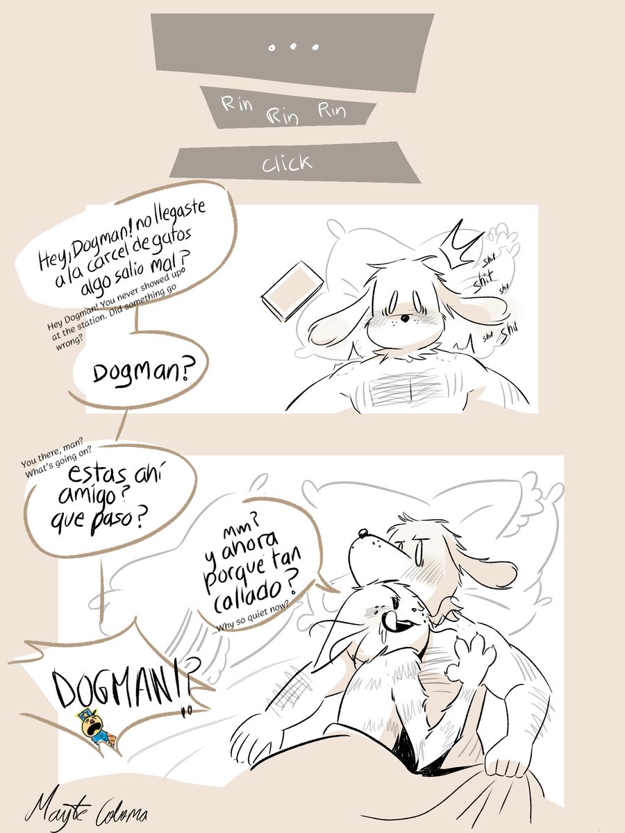 Eso no era parte del trato D""x
Alguien recuerda ese cómic De Petey prosti arrestado? No? Xd Ps SI HAY FINAL FELIZ 😸 
#dogman #dogmanxpetey #peteythecat #BadDog
